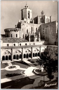 Tarragona Cathedral Sight From Cloister Spain Roman Catholic Church Postcard