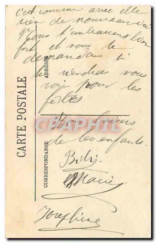 Old Postcard Paris Sacre Coeur and Water Reservior