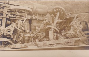 RP: Train Wreck 9/15, 1907, Canaan, New Hampshire , 4 / 5