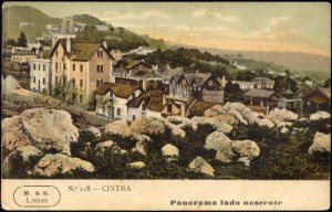 portugal, CINTRA, Panorama Lado Nascente (1908)