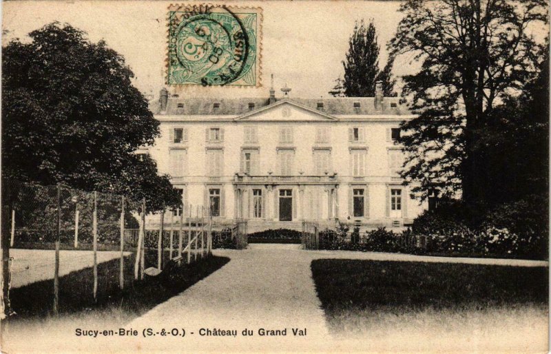 CPA AK SUCY-en-BRIE Chateau du Grand-Val (869676)