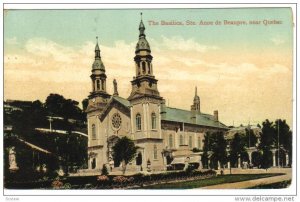 STE. ANNE DE BEAUPRE, Quebec, Canada, 1900-1910's; The Basilica