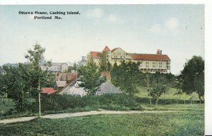 America Postcard - Ottawa House - Cushing Island - Portland - Maine - Ref 3910A