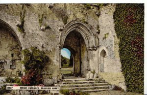 Hampshire Postcard - Monks Entrance - Beaulieu Abbey - Ref 3753A