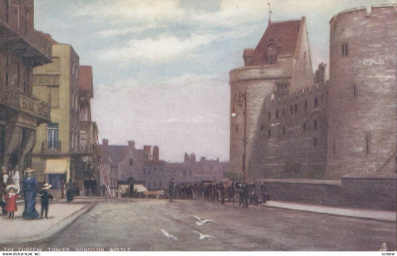 The Curfew Tower, WINDSOR Castle, 1900-10s ; TUCK 6164