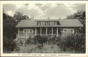 South Duxbury MA St. Margaret's Junior Camp Postcard