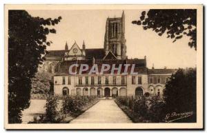 Old Postcard Meaux Garden I & # 39Eveche