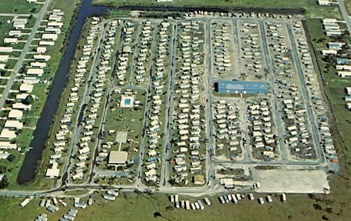 FL - Englewood, Aerial View of Holiday Travel Park