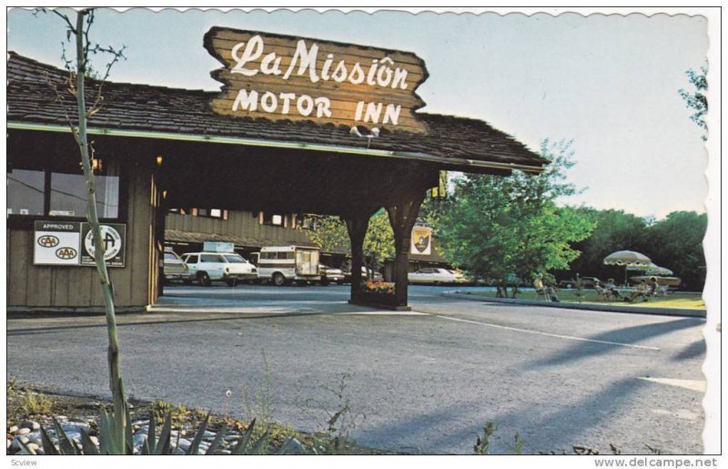 Exterior, La Mission Motor Lodge,  Kelowna, B.C.,  Canada, 40-60s