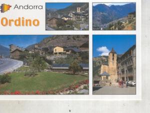 Postal 014472: Vistas de ordino en andorra