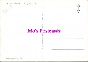 Germany Postcard - Baden-Baden, Kleingolf an Der Oos   RR20338