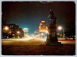 Sir John A MacDonald Statue Queen's Park University Avenue Toronto 1974 Postcard