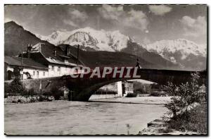 Postcard Modern Surroundings of Sallanches The bridge of Saint Martin sur Arve