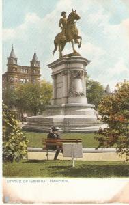 Statue of General Tomas, on horse  Tuck Statues an Monumnt ser. PC # 2343