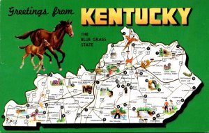 Kentucky Greetings From The Blue Grass State