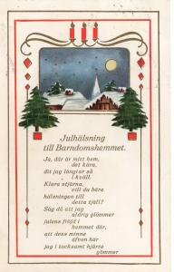 US    PC1181 CHRISTMAS WISHES 1913