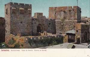 Postcard Tower of David #2 Jerusalem Israel