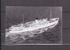 SWEDISH LLOYD LINE  MV SAGA  Ship, 1940 ppc., REPRINT.