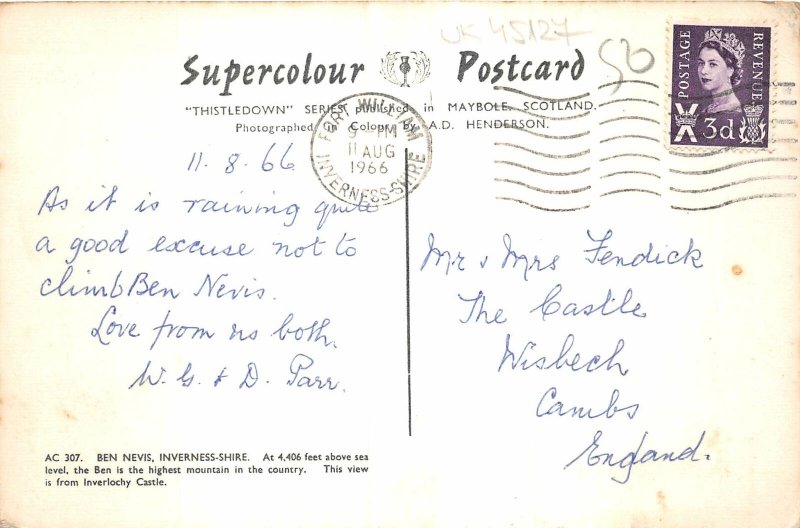 uk45127 ben nevis inverness shire scotland uk