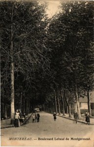 CPA MONTEREAU - Boulevard Lebeuf de Montgermont (292749)