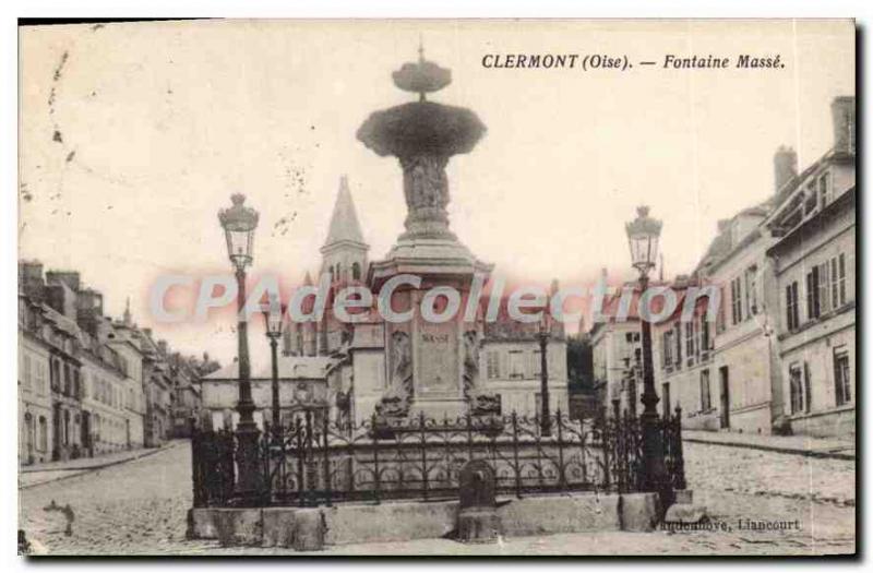 Old Postcard Clermont Fontaine Mass