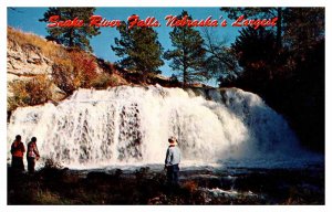 Postcard WATER SCENE Valentine Nebraska NE AU2426