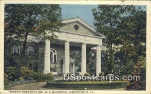 Home of Ex Gov WA MacCorkle - Charleston, West Virginia