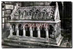 Old Postcard Obazine (Correze) Tomb of Saint Etienne