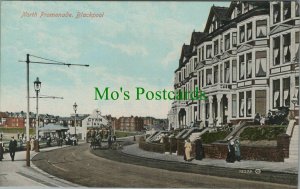 Lancashire Postcard - North Promenade, Blackpool    RS27858