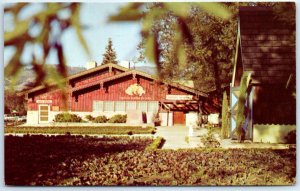 Postcard - Italian Swiss Colony Wine Tasting Room - Asti, California