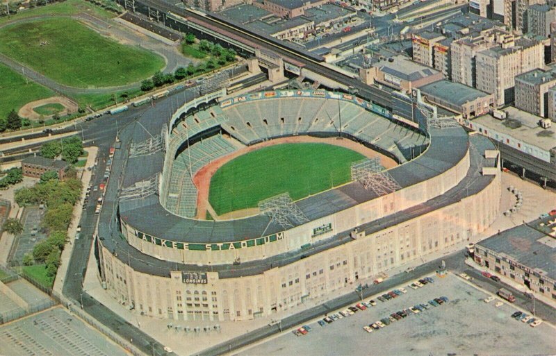 Yankee Stadium Home of New York Yankee's in Bronx Baseball Postcard 2R3-84 