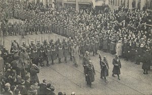 Funeral procession Belgium events King Albert 1st 1934