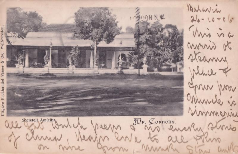 Jakarta MF Cornelis Old Postcard