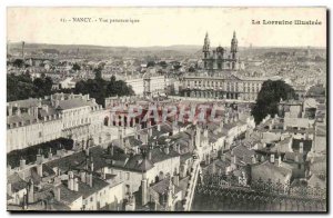 Nancy Old Postcard Panoramic view