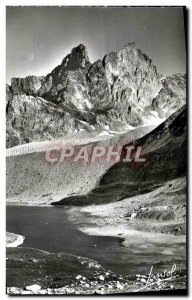 Postcard Modern Pralognan La Vanoise Long Lake Pointe and needle from the Gliere