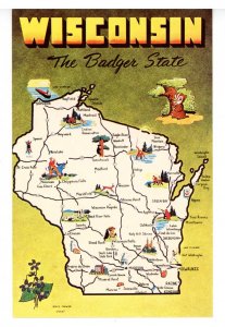 WI - Wisconsin Map