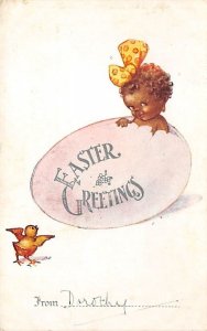 Easter Greetings Postcard