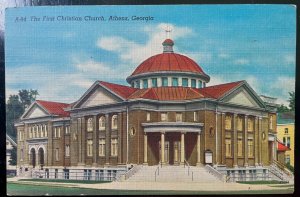 Vintage Postcard 1930-1945 First Christian Church, Athens, Georgia (GA)