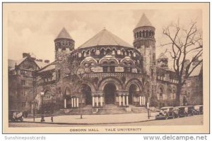 Connecticut New Haven Osborn Hall Of Yale University Albertype