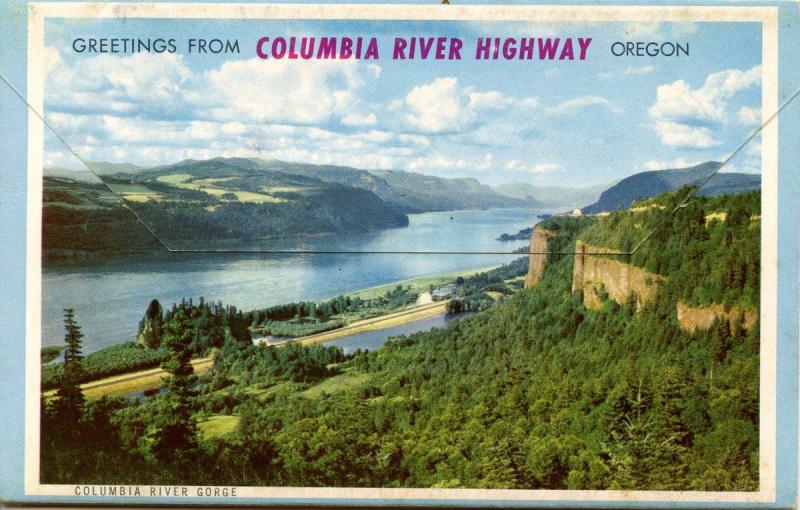 Folder -  Oregon, Columbia River Highway  (12 views + covers)