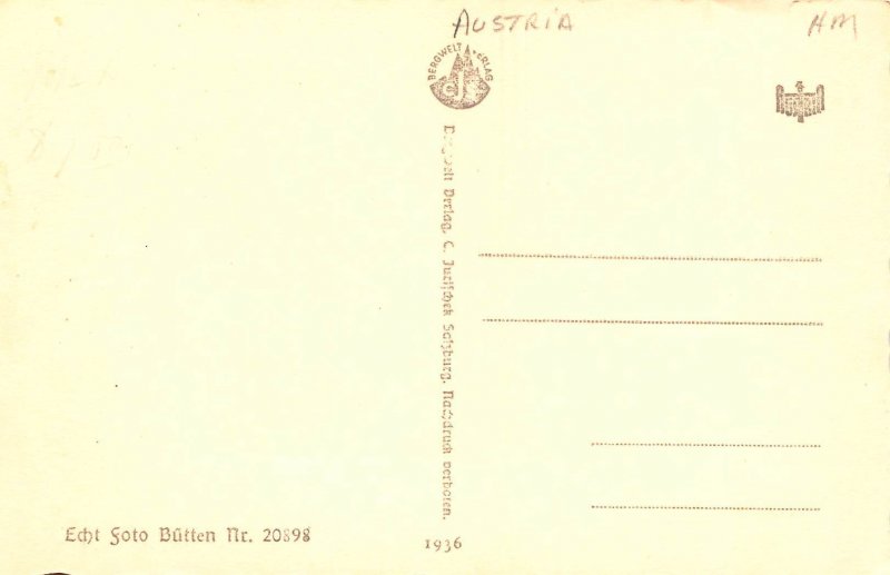 Stadttheater Salzburg Austria Unused 