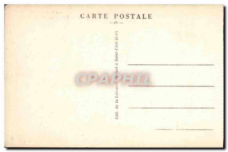 Old Postcard Rocamadour