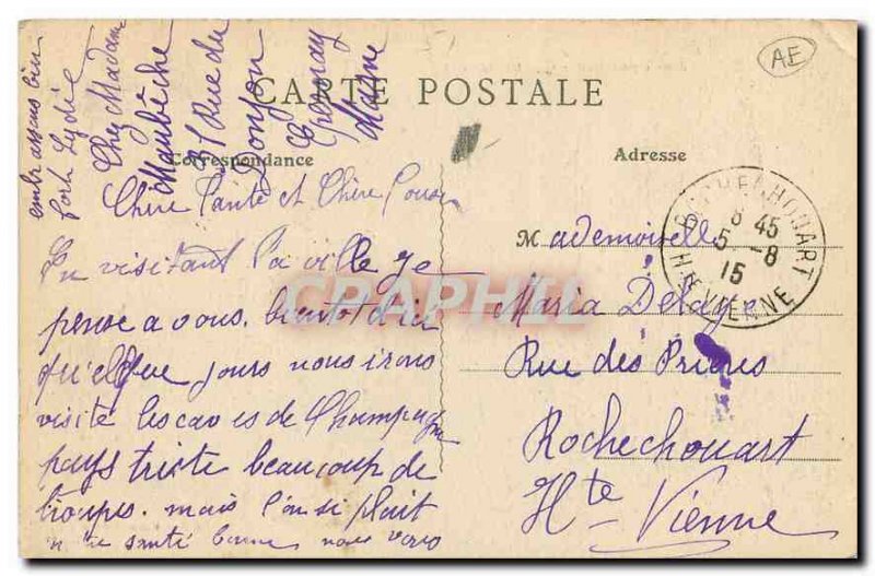 Old Postcard Epernay Chateau Mercier