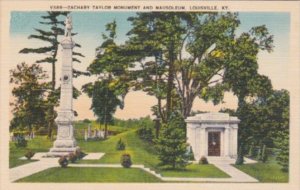 Kentucky Louisville President Zachary Taylor Monument and Mausoleum