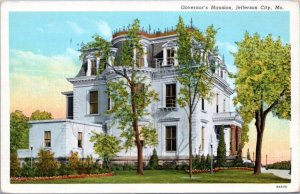 Postcard MO Jefferson City - Governor's Mansion