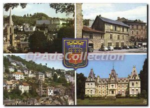 Postcard Modern Tulle Vue Generale On The Old Quarter The Prefecture