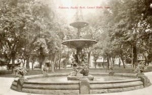 The Fountain Bayliss Park Council Bluff Iowa