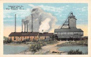 West Frankfort Illinois Industrial Coal Mine Antique Postcard K72417