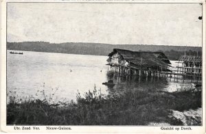 PC GEZICHT OP DOREH PAPUA NED. NW. GUINEA (a33689)