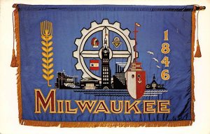 Official Flag City Hall - Milwaukee, Wisconsin WI